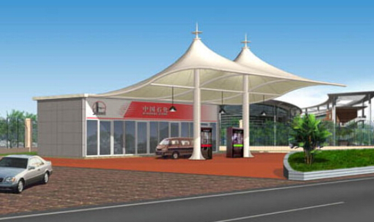 膜結構車棚選擇的誤區